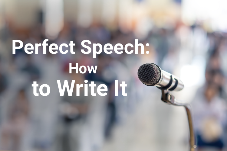 how to write perfect speech